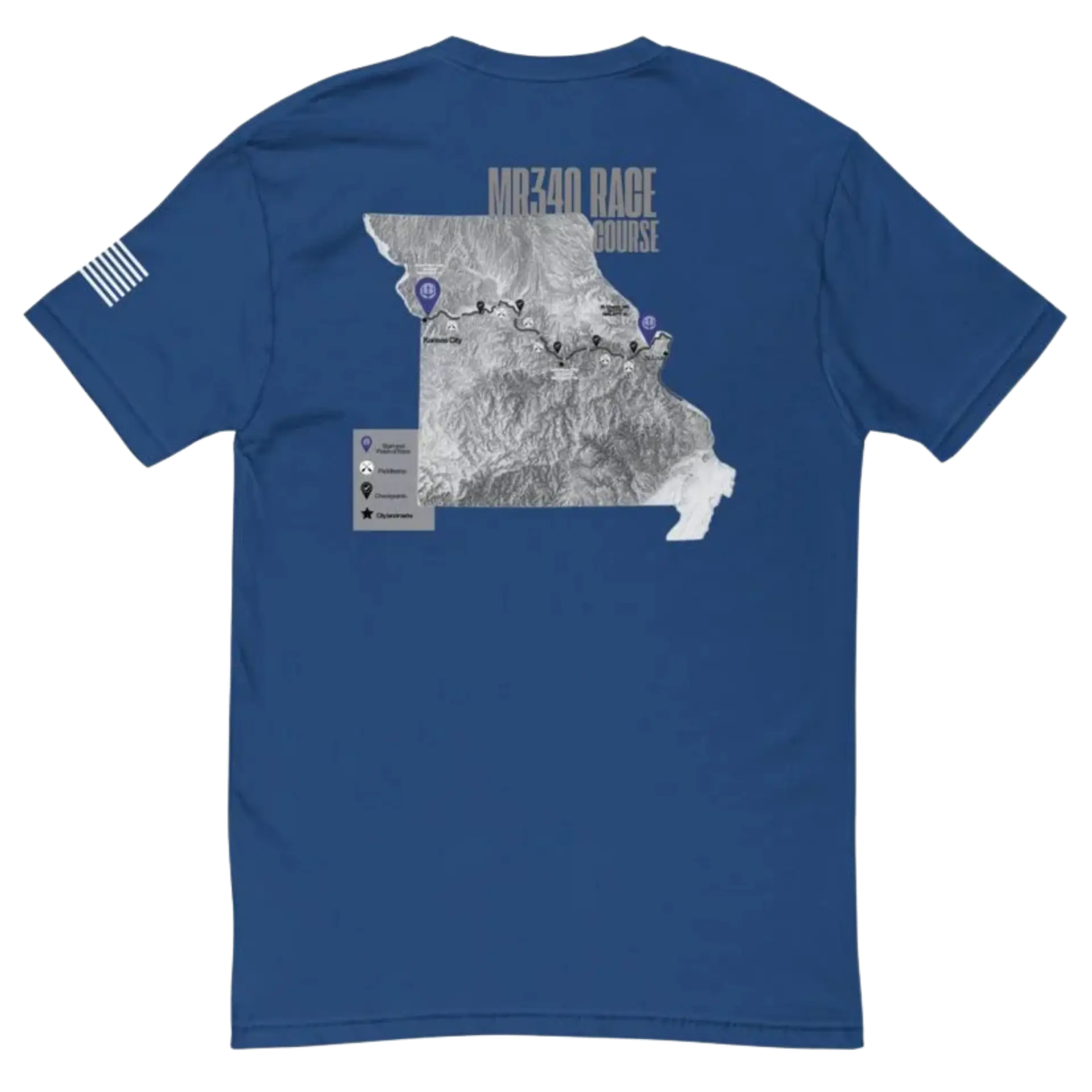 Beyond the Teams State Map Shirt Front